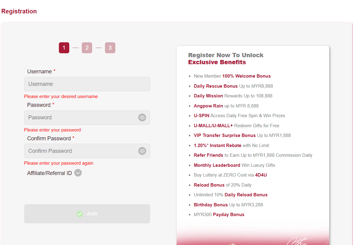 uea8 registration
